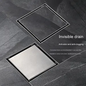 YOTO Vente Chaude Nouvel An <span class=keywords><strong>Drain</strong></span> Sol Ventes Salle De Bains Anti Cocroach Odeur Linéaire Douche <span class=keywords><strong>Drain</strong></span> Plancher Drainage Canal - Product Image 5