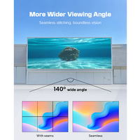 Pantalla LED Curva para Publicidad Exterior, 6000Nits, IP66 Impermeable, Programable