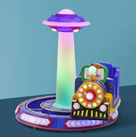 Offre Spéciale commercial de voiture à bascule pour enfants Amusement Park Mall Interstellar Train Swing Machine Commercial à pièces