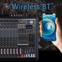 Console de mixage audio compacte professionnelle 24 canaux, équipée d'effets intégrés et d'une fonction d'égalisation, appareil audio pratique pour le son live