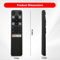 Télécommande vocale TCL RC802V FMR1 pour téléviseurs intelligents TCL Android – Remplacement – Prix de gros 2026
