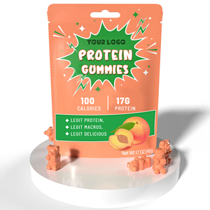 Nhãn Hiệu Riêng Protein Gummies Tùy Chỉnh Màu Sắc Giúp Xây Dựng Cơ Bắp Cung Cấp Năng Lượng Thể Thao Năng Lượng Tăng Pre Tập Luyện Bổ Sung - Product Image 4