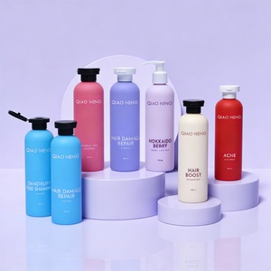 Emballages de luxe vides personnalisés en plastique PET de 200 ml, 300 ml, 500 ml pour shampooing, après-shampooing et lotion corporelle - Product Image 5