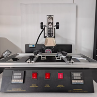 Kit d'Outils de Réparation d'Ordinateur Portable, Station de Rebillage BGA, Stations de Retravail IR, SMD BGA UBGA QFN LED HS155