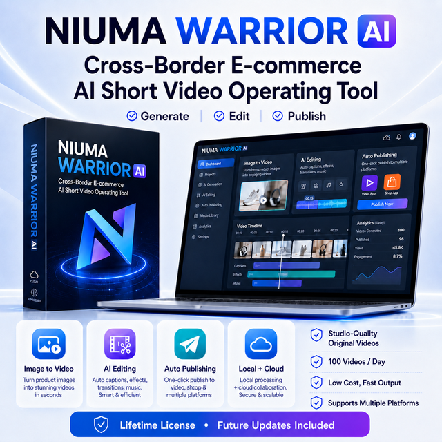 AI Image to Video Generator | Smart AI Video Maker Software for E-Commerce Ads, Marketing & Social Media Content Creation.