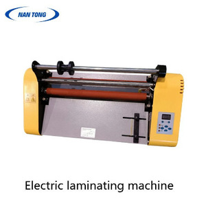 Machine à plastifier double face Nantou de bureau 350 mm 750 W, plastification à chaud et à froid, operateur manuel - Product Image 3