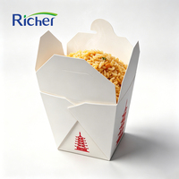 Boîtes à nouilles en gros, contenants à emporter étanches de qualité alimentaire pour nouilles, riz frit et livraison