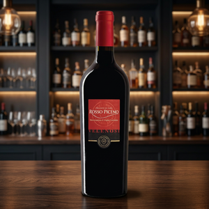 Vin rouge italien Rosso Piceno DOC Montepulciano-Sangiovese pour grillades et pâtes 6 bouteilles par boîte vin de table - Product Image 3