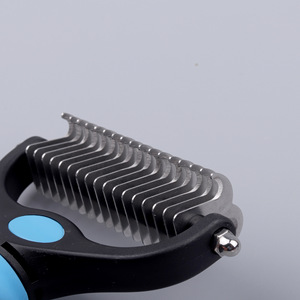 Kingtale <span class=keywords><strong>Pet</strong></span> bakım fırçası çift taraflı astar Rake tarak - Product Image 4
