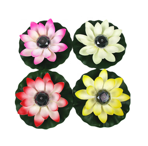 Đèn Năng Lượng Mặt Trời Ngoài Trời Lotus Lotus Pool Pond Trang Trí Sân Vườn Đèn Năng Lượng Mặt Trời Không Thấm Nước - Product Image 2