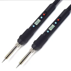 Digital Electronics Solder Iron LCD Soldering Welding Iron Kit with Ceramic Heater