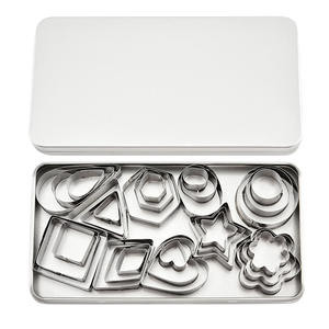 ชุดแม่พิมพ์คุกกี้สแตนเลส 30 ชิ้น รูปดอกไม้ หัวใจ ดาว สำหรับทำขนม - Product Image 2