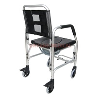 Nouveau Accueil Soins Médicaux Handicapés Humains WC Toilette Assist Bain Commode Pot Chaise Roulante pour Patient Adulte