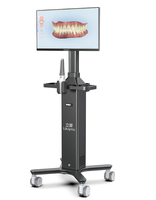 Chariot dentaire mobile tout-en-un de haute qualité avec scanner intra-oral et moniteur pour clinique et laboratoire dentaires