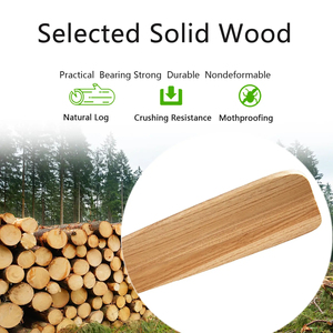 Gran oferta, ventilador de techo dorado francés Vintage, <span class=keywords><strong>Motor</strong></span> de CC de 6 velocidades, 3 aspas de ventilador de madera maciza, ventilador de techo interior silencioso LED de 22W con luz - Product Image 3