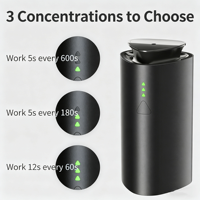 Diffuseur d'huiles essentielles intelligent portable sans eau 30 ml, commande tactile, machine à parfum écologique pour voiture et maison, garantie 1 an
