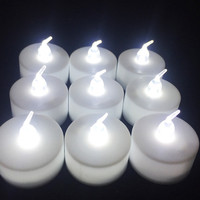 Toptan YDM 3D Noel Elektrikli Alevsiz Polyester LED Mini Mumlar 8 Renk İç/Dış Mekan Kullanımı