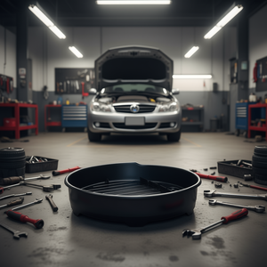 Bac de vidange d'huile FG 178 20L, outil de réparation automobile - Product Image 3