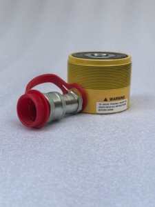 Cylindre hydraulique à piston creux simple action RCH-120 de 13 tonnes, similaire au vérin hydraulique creux ENERPAC pour le tensionnement des boulons - Product Image 4