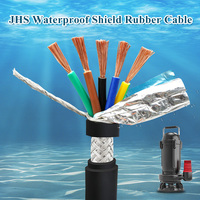 JHS Wasserdichtes Gummi-Schutzkabel Niederspannung 2 3 4 5 6 7 Adern 0,75MM 1,5MM2 2,5MM2 4MM2 Gummiummanteltes Tauchpumpenkabel
