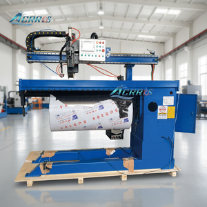 Machine de soudage automatique longitudinale ACRROS ZF 1000 PLC pour réservoirs d'eau circulaires et soudage de coutures droites - Product Image 3