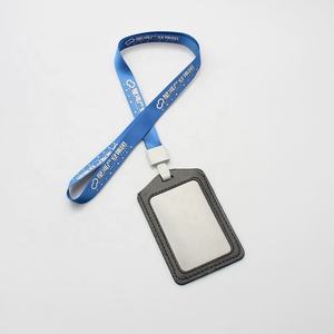 Cordon de porte-cartes d'identité en nylon PVC souple transparent Impression sérigraphie étanche Logo personnalisable Couleur personnalisée OEM - Product Image 4