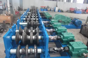 8 Manufacture High Quality Automatic 2 3 Wave Highway Guardrail Repairing Cold Roll Forming Machine