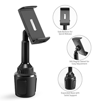 Support de téléphone et de tablette flexible pour voiture 2021 pour accoudoir central et utilisation sur bureau