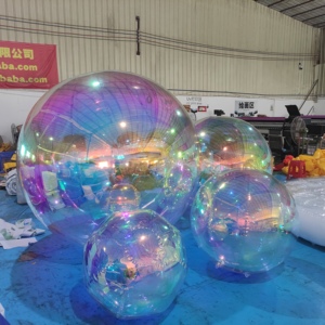 Thương mại <span class=keywords><strong>Inflatable</strong></span> phản xạ bóng Sphere lớn bóng bóng bóng bay gương bóng bơm hơi cho các sự kiện bên - Product Image 4
