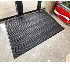 Tapis de sol antidérapant commercial en polyester pour <span class=keywords><strong>paillasson</strong></span> d'<span class=keywords><strong>entrée</strong></span> extérieur pour hôtel et <span class=keywords><strong>immeuble</strong></span> de bureaux - Product Image 3