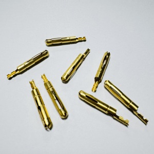 2.5/3.5/4.0mm 黄铜镀镍母头心电图按扣式按钮，带端子和易焊接线，医用电极 1P - Product Image 6