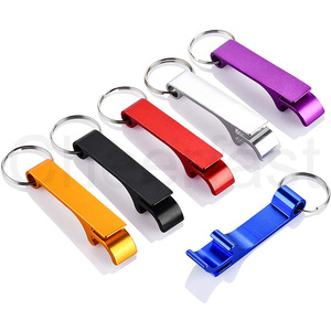 Destapador de Cerveza Promocional con Llavero, Fácil de Transportar, de Aluminio Colorido - Product Image 1