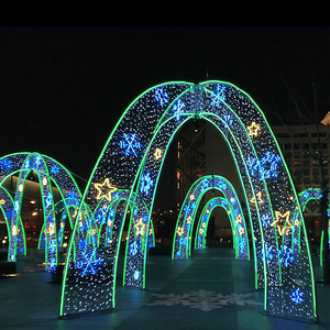 Festival di natale ha portato <span class=keywords><strong>le</strong></span> luci ad arco di strada all'aperto grandi lampade decorazioni di illuminazione - Product Image 5