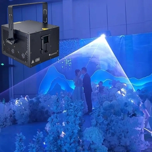 XGD - Nuevo Proyector Láser de 8 W con Animación <span class=keywords><strong>3D</strong></span> a Todo Color, Clasificación IP33, 90 CRI, Control DMX512 para Iluminación de Escenarios de Discotecas - Product Image 1