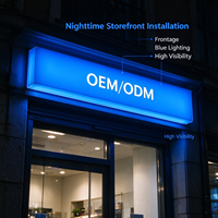 Caisson Lumineux Publicitaire Acrylique Personnalisé, Extérieur, à LED – Meilleures Ventes