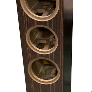 Boîtier audio professionnel OEM <span class=keywords><strong>Meuble</strong></span> de haut-parleurs en <span class=keywords><strong>bois</strong></span> sur mesure avec finition piano de qualité supérieure pour systèmes de moniteurs de studio Hi-Fi - Product Image 5