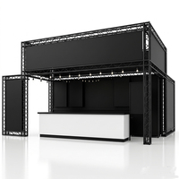 Estructura de Aluminio para Iluminación de DJ Móvil de 290*290, Soporte de Alta Calidad para Iluminación de DJ, Estructura de Exhibición para Eventos al Aire Libre