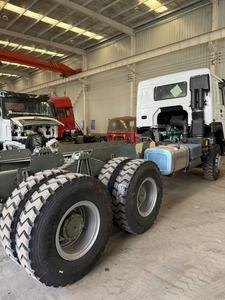 משאית הובלה כבדה מדגם Howo 6x4 עם מנוע דיזל להובלה ארוכת טווח, לוגיסטיקה ויצוא - Product Image 3