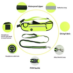 <span class=keywords><strong>Ceinture</strong></span> de traction tactique haute élasticité anti-collision <span class=keywords><strong>pour</strong></span> la course en extérieur et la promenade des chiens <span class=keywords><strong>avec</strong></span> corde <span class=keywords><strong>pour</strong></span> les sports de taille - Product Image 3