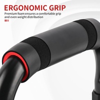 WECARE Équipement de fitness en métal : Barre de traction portable pour usage domestique, support de musculation pour exercices de push-up