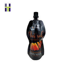 Bolsa de Pie Personalizada con Impresión por Grabado, Laminada en PE, con Cierre Hermético y Precinto de Seguridad para Bebidas de Jugo de Guayaba - Product Image 6