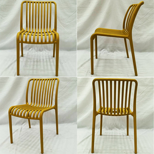 Silla Moderna Ligera de Plástico para <span class=keywords><strong>Restaurante</strong></span>/Cafetería, Muebles Verdes para Entrada de Hotel, Sillas para <span class=keywords><strong>Restaurante</strong></span>, Gran Venta - Product Image 6