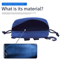 Étui à lunettes tactique Molle à coque rigide, 11 couleurs, pochette de protection pour lunettes de soleil en tissu Oxford, accessoires de sport de plein air