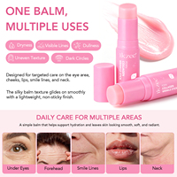 Stick hydratant multi-usages IKZEE pour le soin de la peau du visage, PDRN Collagène, anti-rides, nourrissant, pour les lèvres, les joues, le cou et les yeux