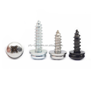 สกรูหัวจมแบบเจาะเอง SDS ขนาด 3.9 มม. เกลียว M12 หัวแฉกแบบฟิลิปส์ ผลิตจากเหล็กกล้าคาร์บอนชุบสังกะสี 160 ตัว สำหรับงานโลหะ - Product Image 6