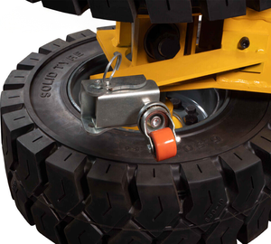 Roues pivotantes super résistantes en caoutchouc naturel massif, roues pour conteneurs ISO, adaptées à tous les conteneurs ISO - Product Image 4