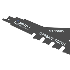 <span class=keywords><strong>Lame</strong></span> de <span class=keywords><strong>scie</strong></span> <span class=keywords><strong>sabre</strong></span> à pointe carbure S1243HM de 305 mm (12 pouces) 2TPI pour la démolition de briques, de maçonnerie et de béton - Product Image 3