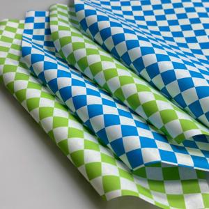 Custom Logo Printed Kraft Greaseproof Craft <b>Paper</b> Sheet PE Coated for <b>Food</b> <b>Wrapping</b> Bread Burger Sandwich - Product Image 3