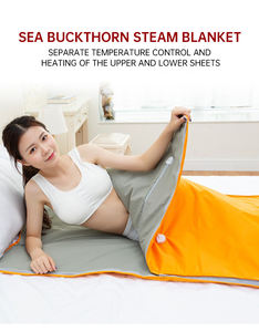 ผ้าห่มซาวน่าแบบมีสาย PVC กันน้ำสำหรับลดน้ำหนักและดีท็อกซ์อุปกรณ์ใช้ในบ้านผ้าห่มซาวน่า - Product Image 6