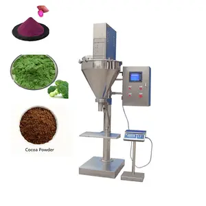 Detergent powder filling semi automatic Detergents Dry Milk Soil Coffee Powder plastic bagging machine 50-5000g